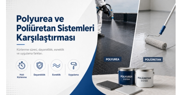 Polyurea ve Poliüretan Sistemleri Karşılaştırması